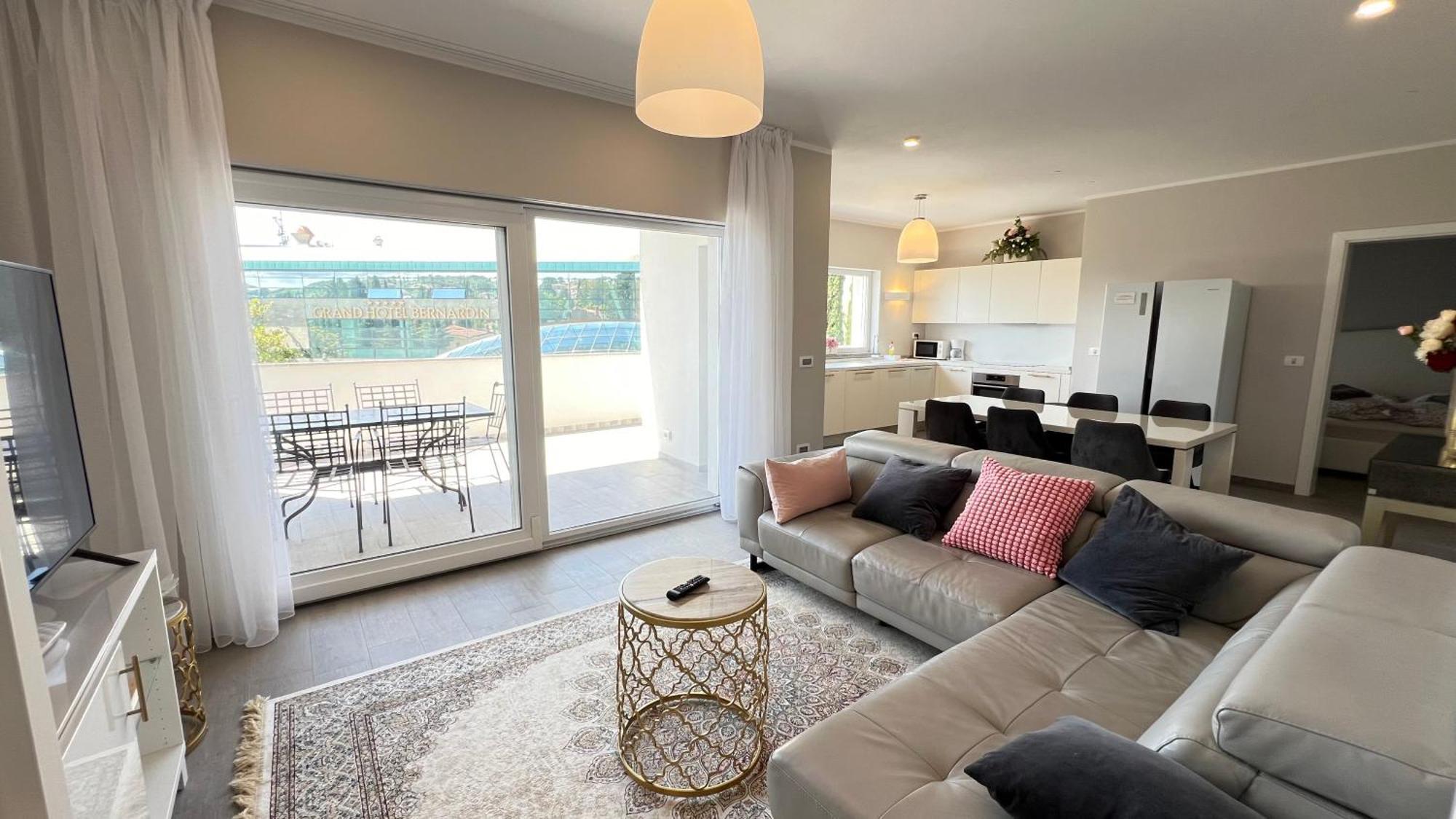 Apartament Casa Del Sol Portorož Zewnętrze zdjęcie