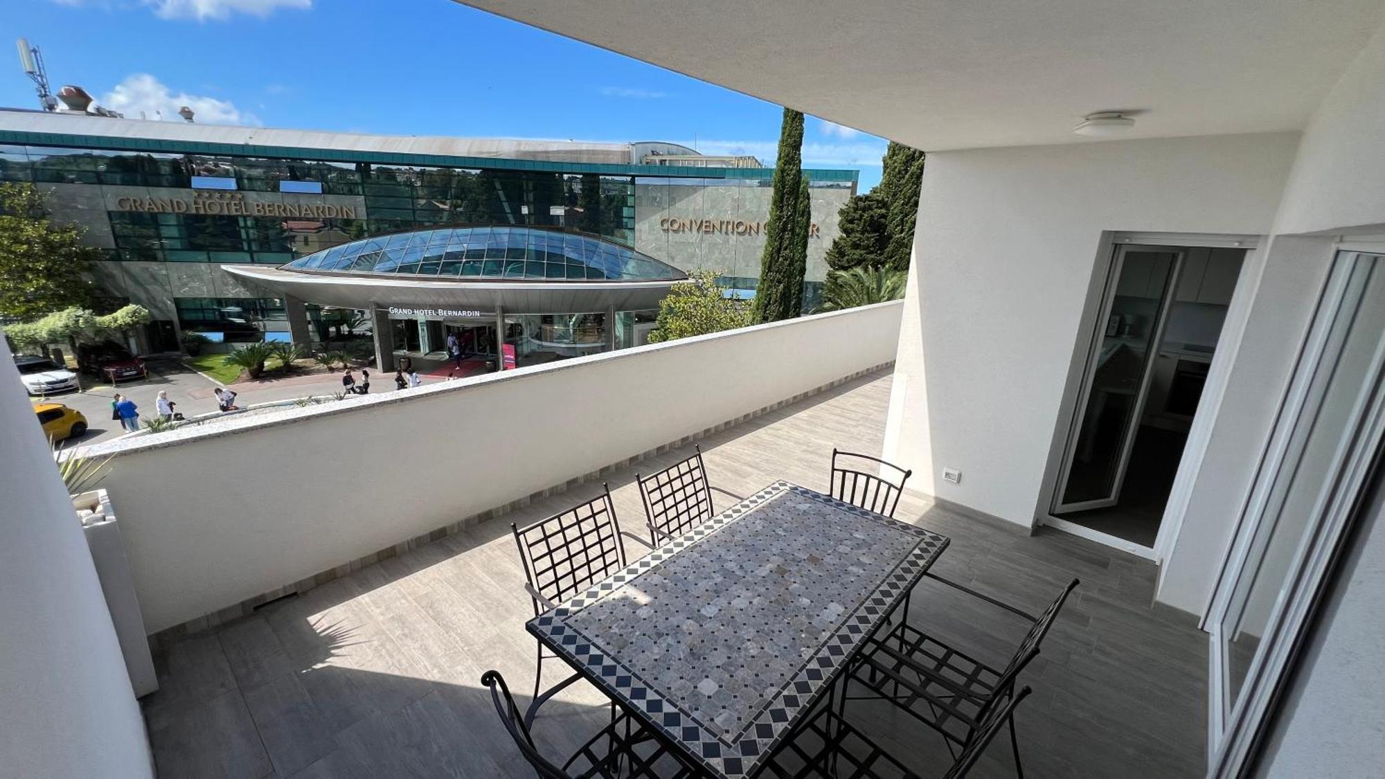 Apartament Casa Del Sol Portorož Zewnętrze zdjęcie